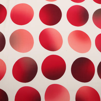 Modal Satin Dot Stripe Fabric