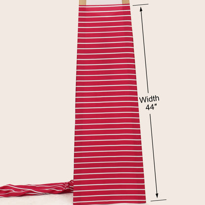 Modal Satin Dot Stripe Fabric