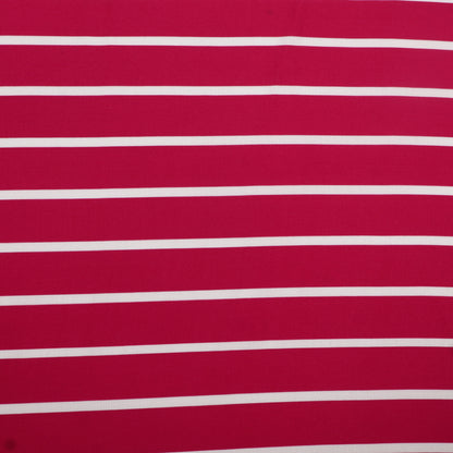 Modal Satin Dot Stripe Fabric