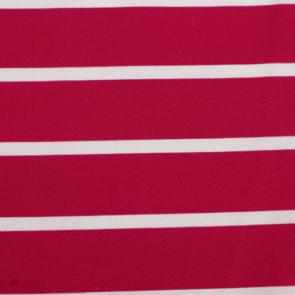 Modal Satin Dot Stripe Fabric