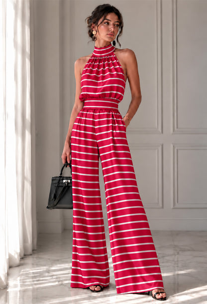 Modal Satin Dot Stripe Fabric