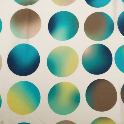 Modal Satin Dot Stripe Fabric