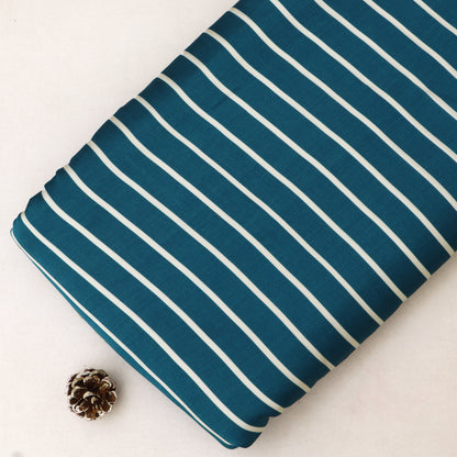 Modal Satin Dot Stripe Fabric