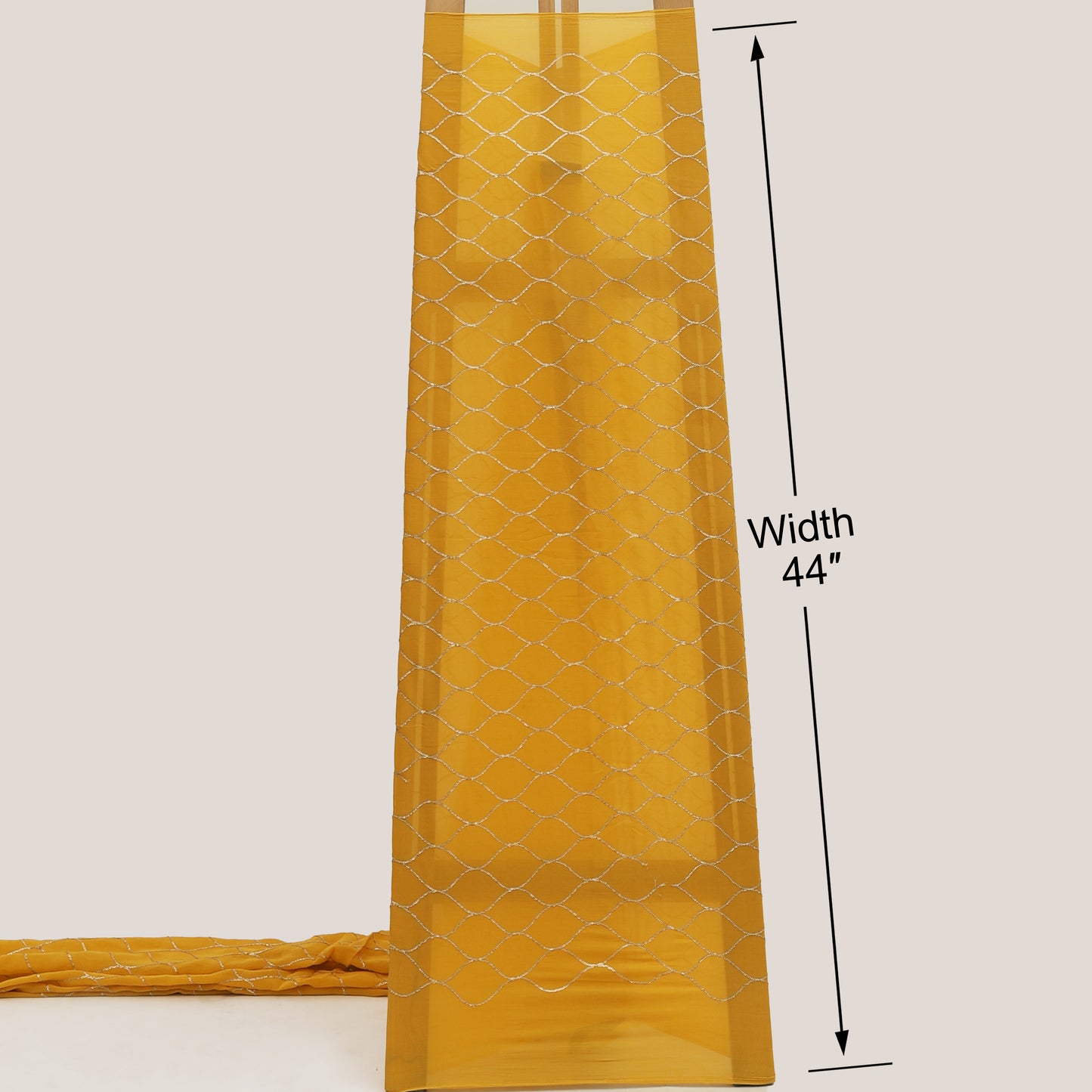 Silk Embroidery Fabric