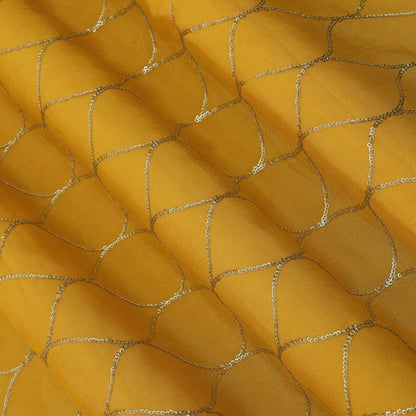 Silk Embroidery Fabric