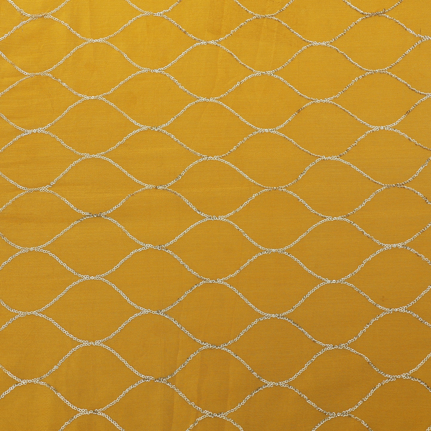 Silk Embroidery Fabric