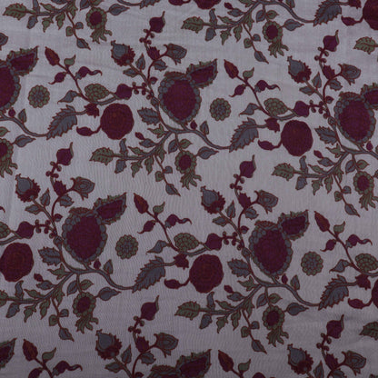 Colored Chanderi Print Fabric