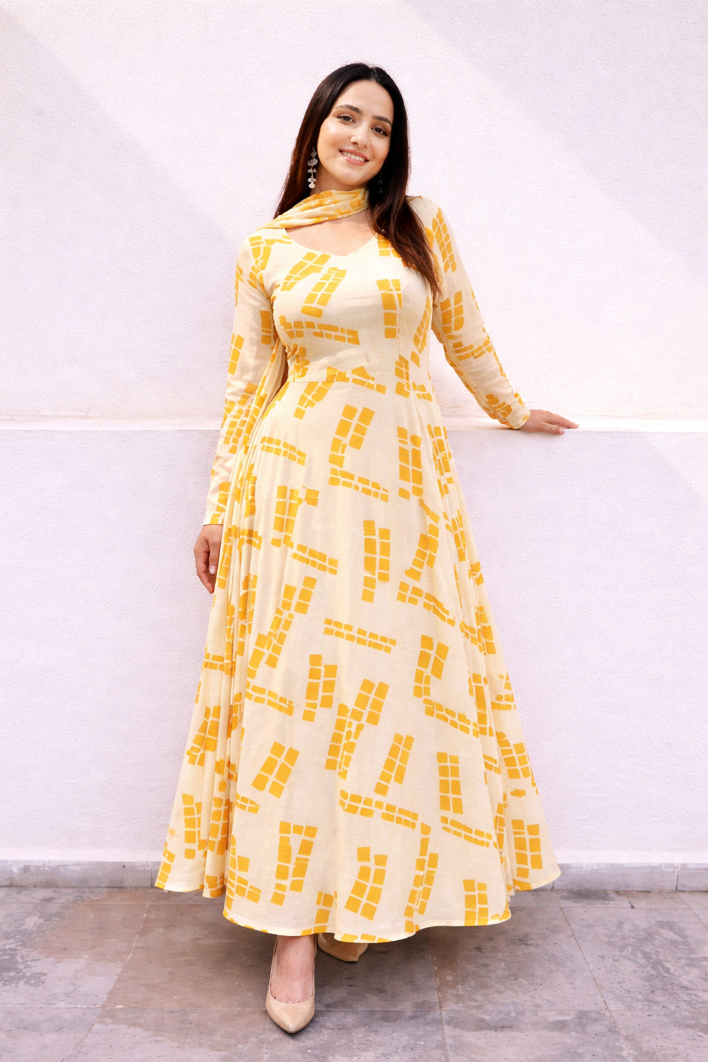 Mulmul print Fabric