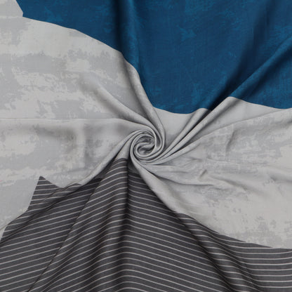 Modal Satin Abstract Fabric