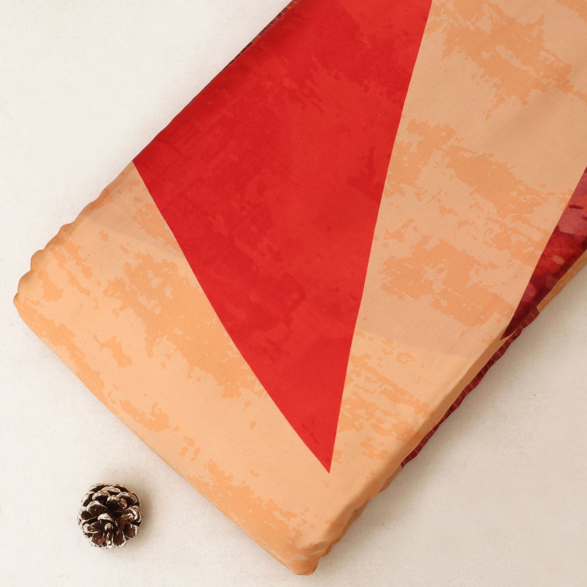 Modal Satin Abstract Fabric