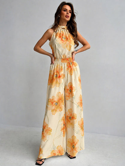 Slub Satin Print Fabric