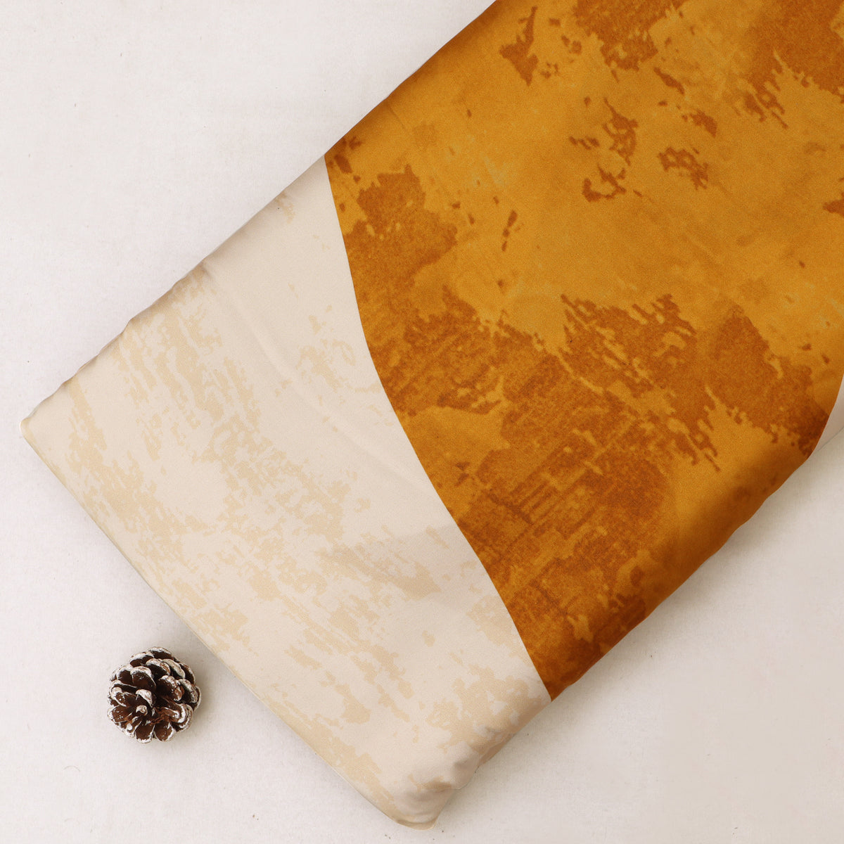 Modal Satin Abstract Fabric