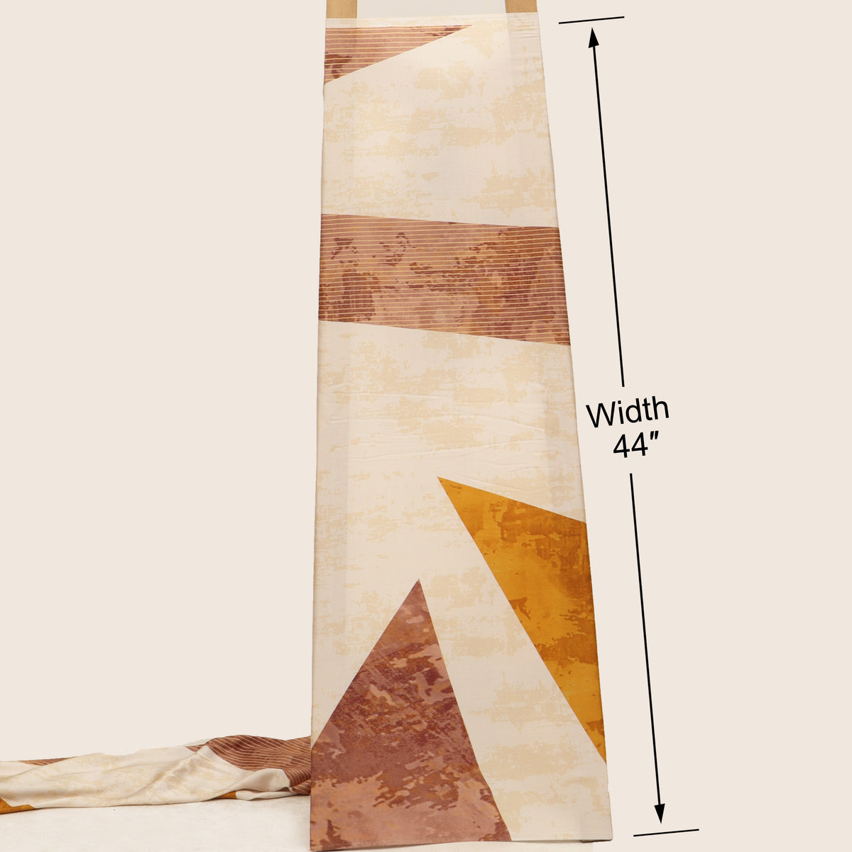 Modal Satin Abstract Fabric