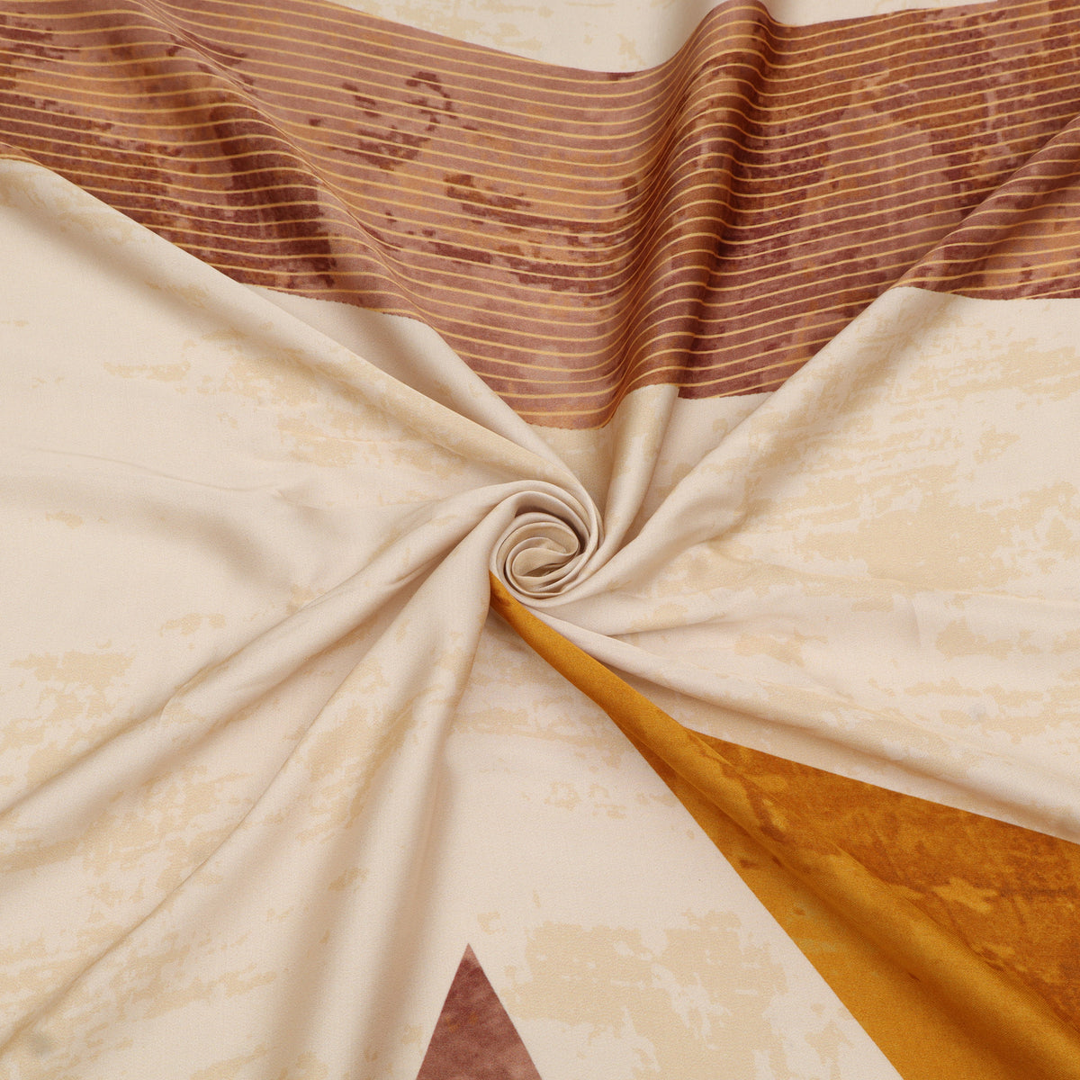 Modal Satin Abstract Fabric