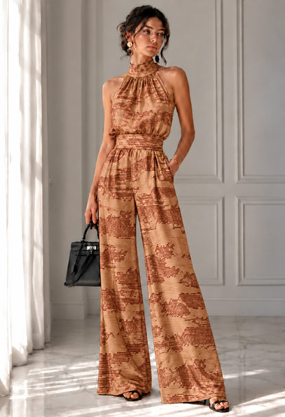 Modal Satin Abstract Fabric