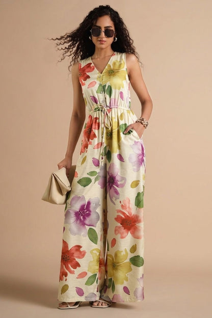 Slub Satin Print Fabric