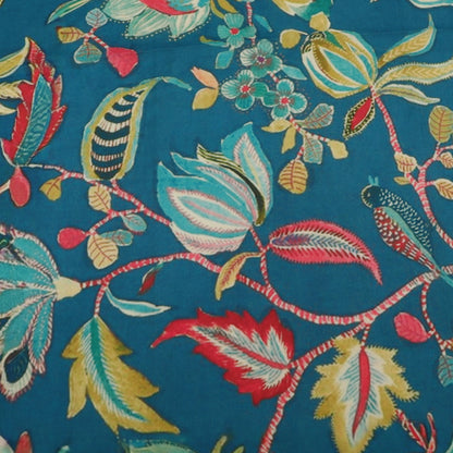 Slub Satin Print Fabric