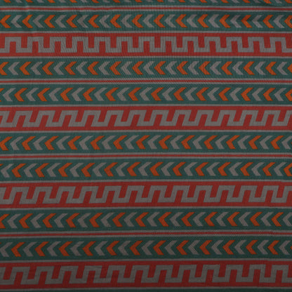 Colored Chanderi Print Fabric