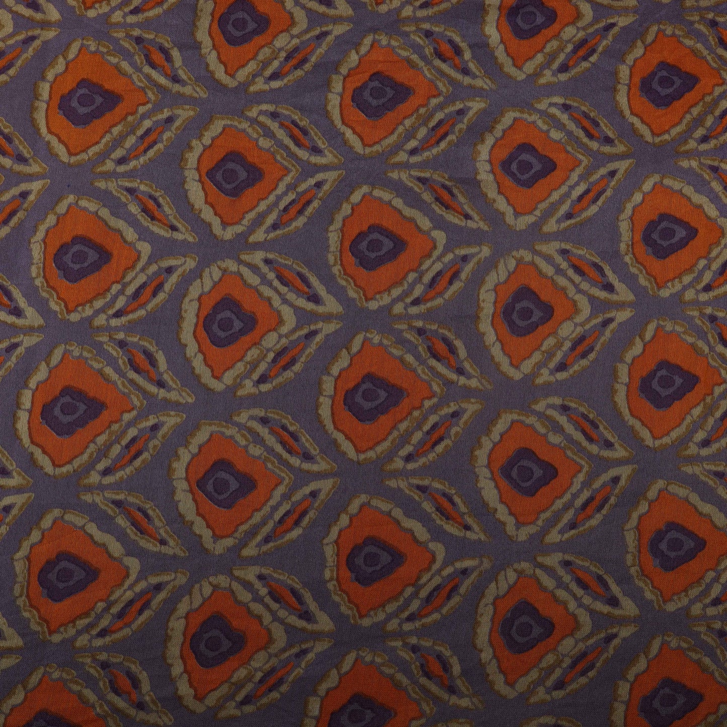 Colored Chanderi Print Fabric