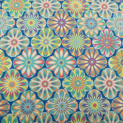 Slub Satin Print Fabric