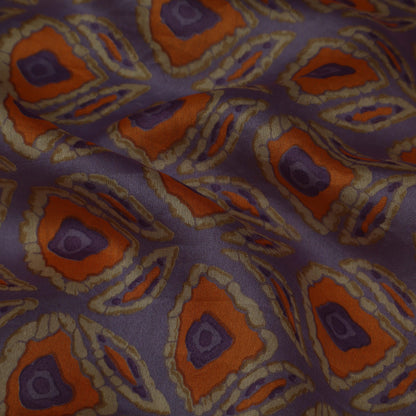 Colored Chanderi Print Fabric