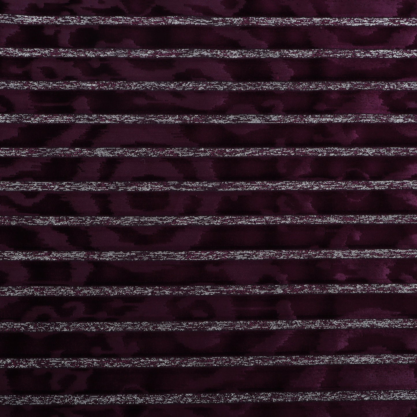 Velvet Stripe Foil Fabric