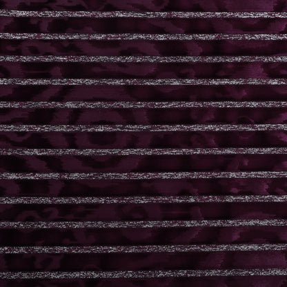 Velvet Stripe Foil Fabric