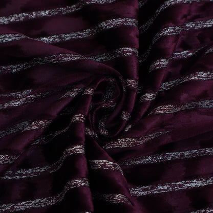 Velvet Stripe Foil Fabric