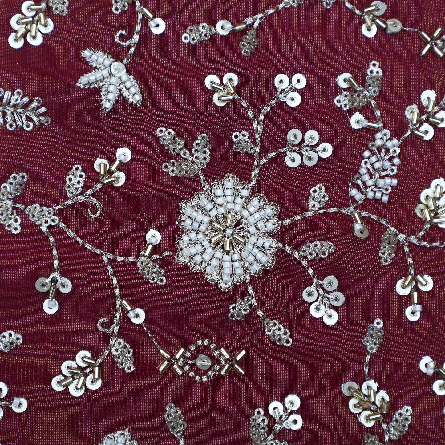 Rani Color Tissue Embroidery Fabric