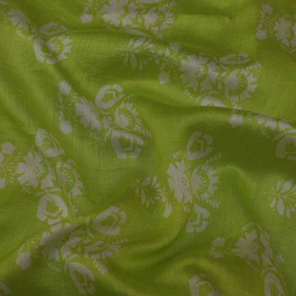 Colored Chanderi Print Fabric