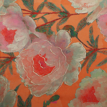 Chinon Chiffon Printed Kupi Work