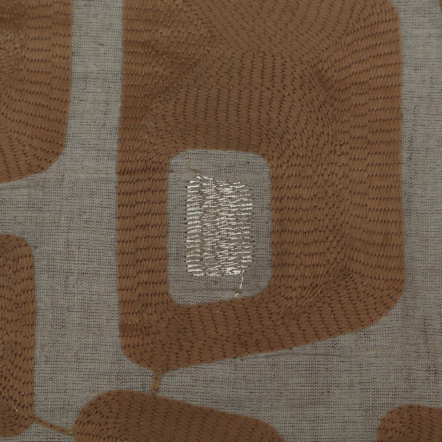 Colored Linen Embroidery Fabric