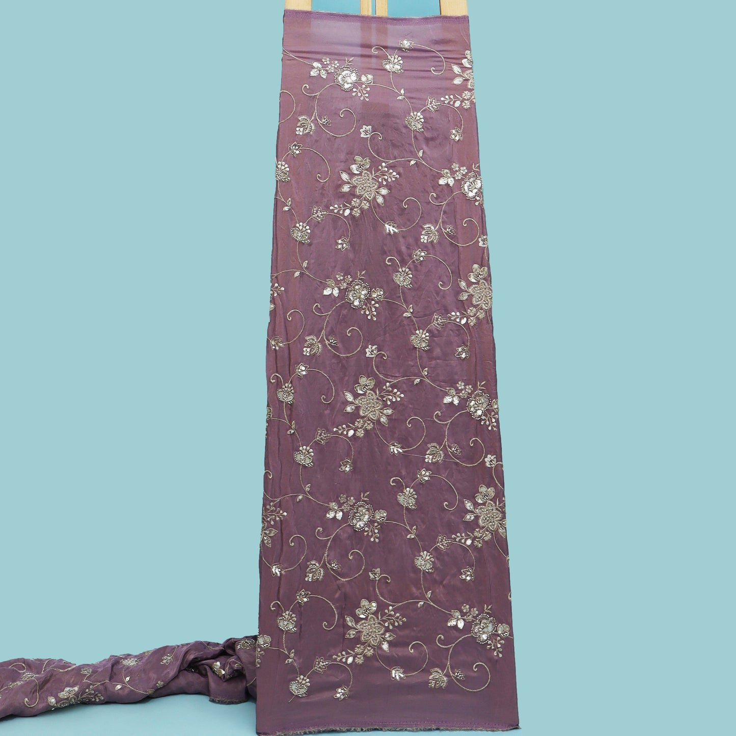 Colored Tissue Embroidery Fabric