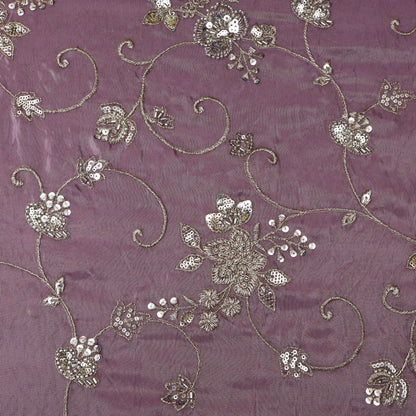 Colored Tissue Embroidery Fabric