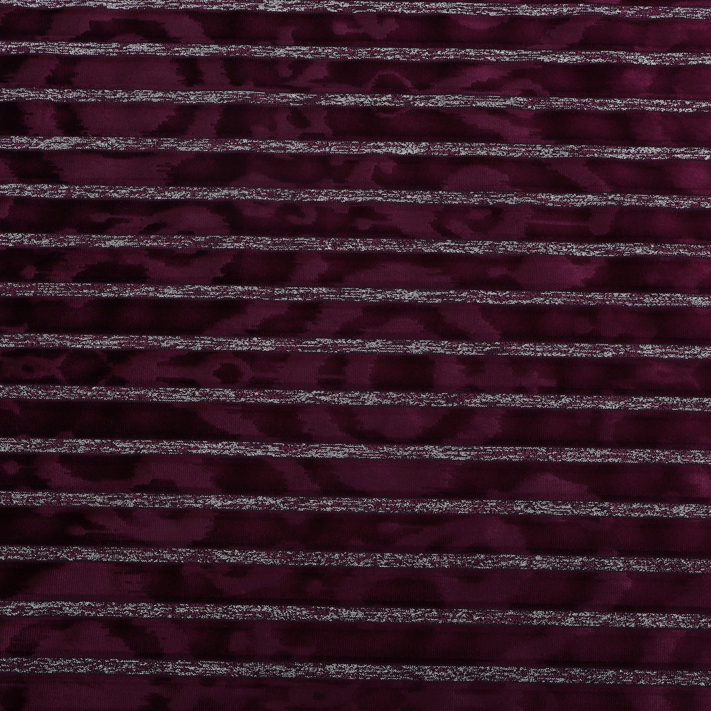 Velvet Stripe Foil Fabric