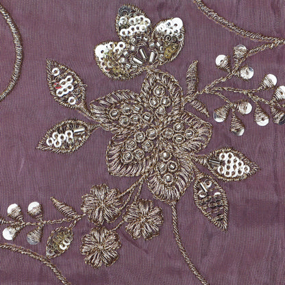 Colored Tissue Embroidery Fabric