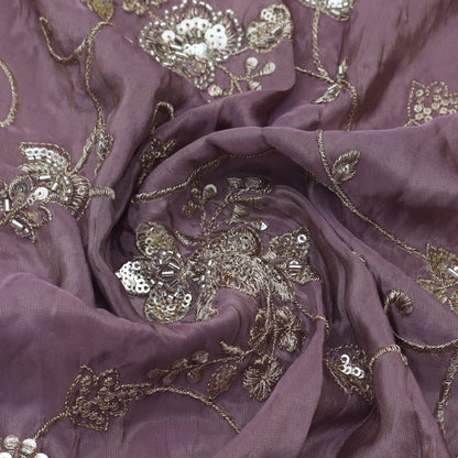 Colored Tissue Embroidery Fabric