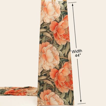 Crepe Printed  Kupi Fabric