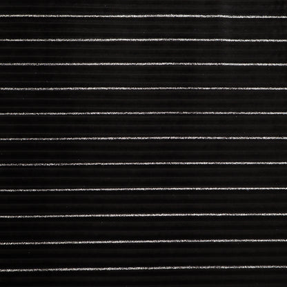 Velvet Crush Stripe Foil Fabric