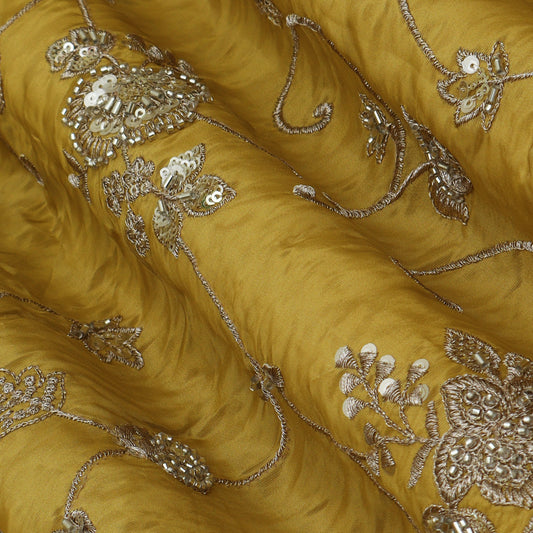 Colored Tissue Embroidery Fabric