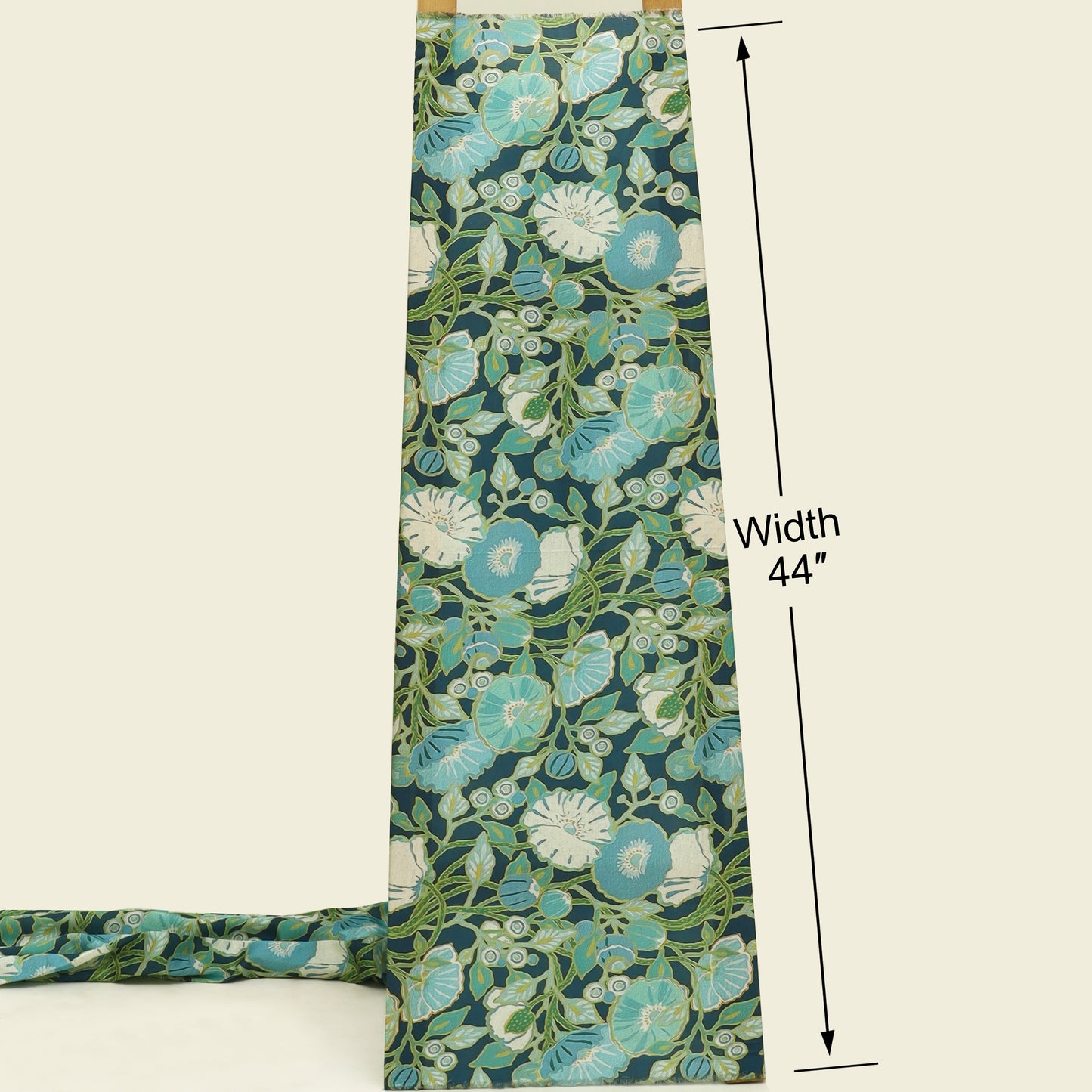 Slub Satin Print Fabric