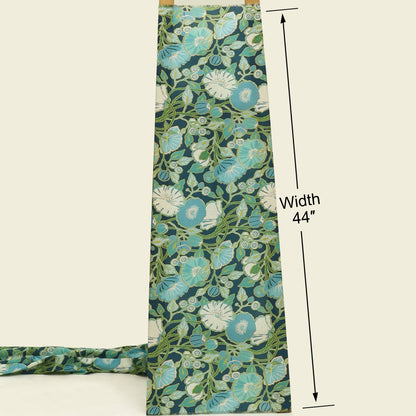 Slub Satin Print Fabric