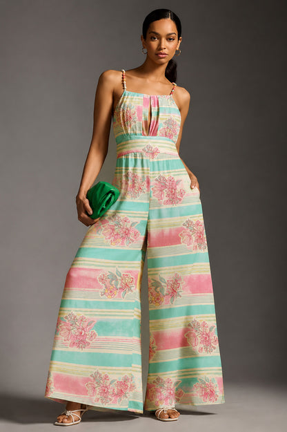 Slub Satin Print Fabric