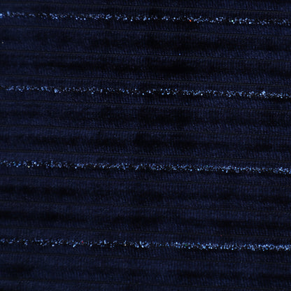 Velvet Crush Stripe Foil Fabric