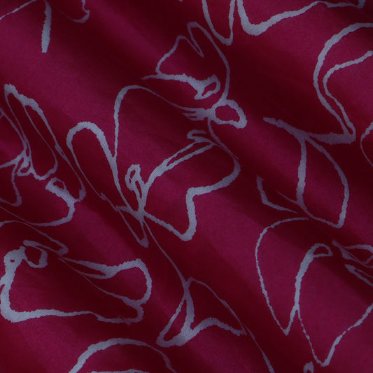 Colored Chanderi Print Fabric