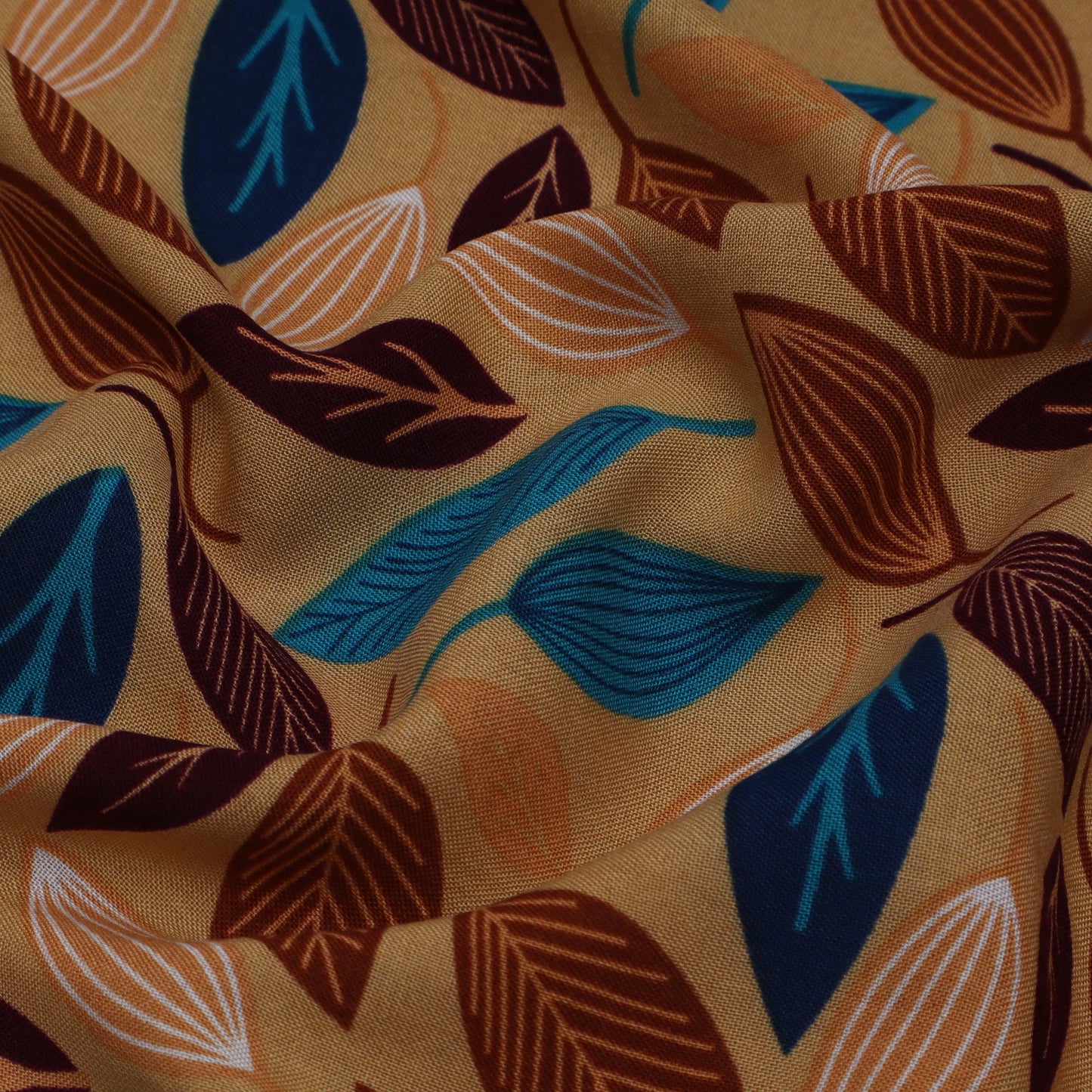 Multicolor Rayon Print Fabric