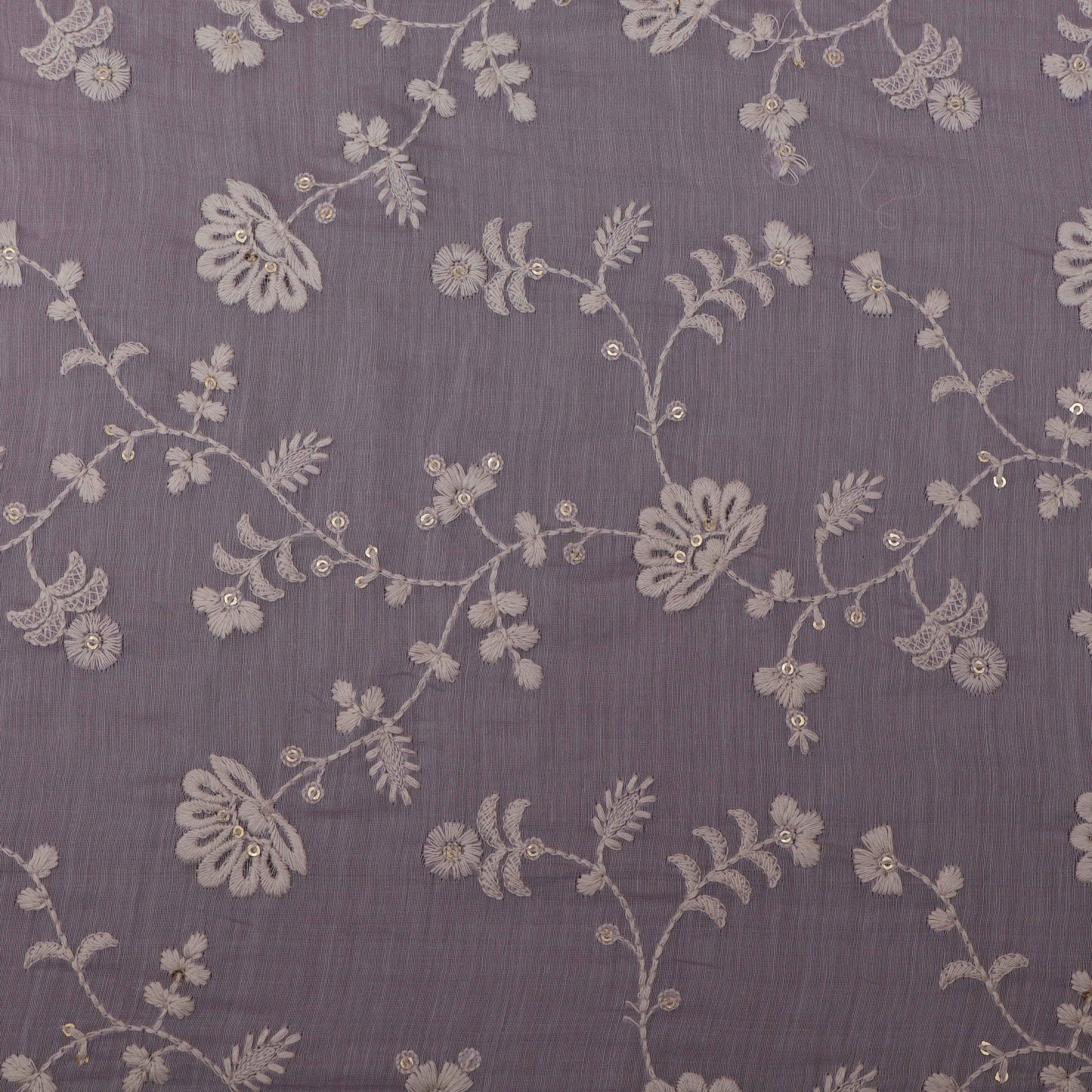 Move Color Chanderi Embroidery Fabric