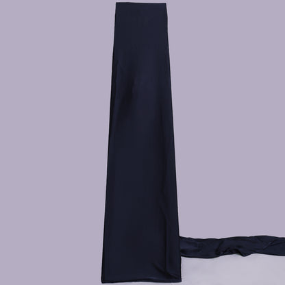 Dark Navy Color Armani Satin Fabric