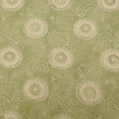 Net Lycra Embroidery Fabric