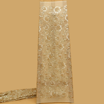 Colored Tissue Embroidery Fabric